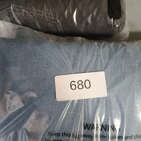 Lee Plus Midrise Relaxed Fit Straight Leg Jean Womens 24W Petite Light Wash Mom - Picture 15 of 15